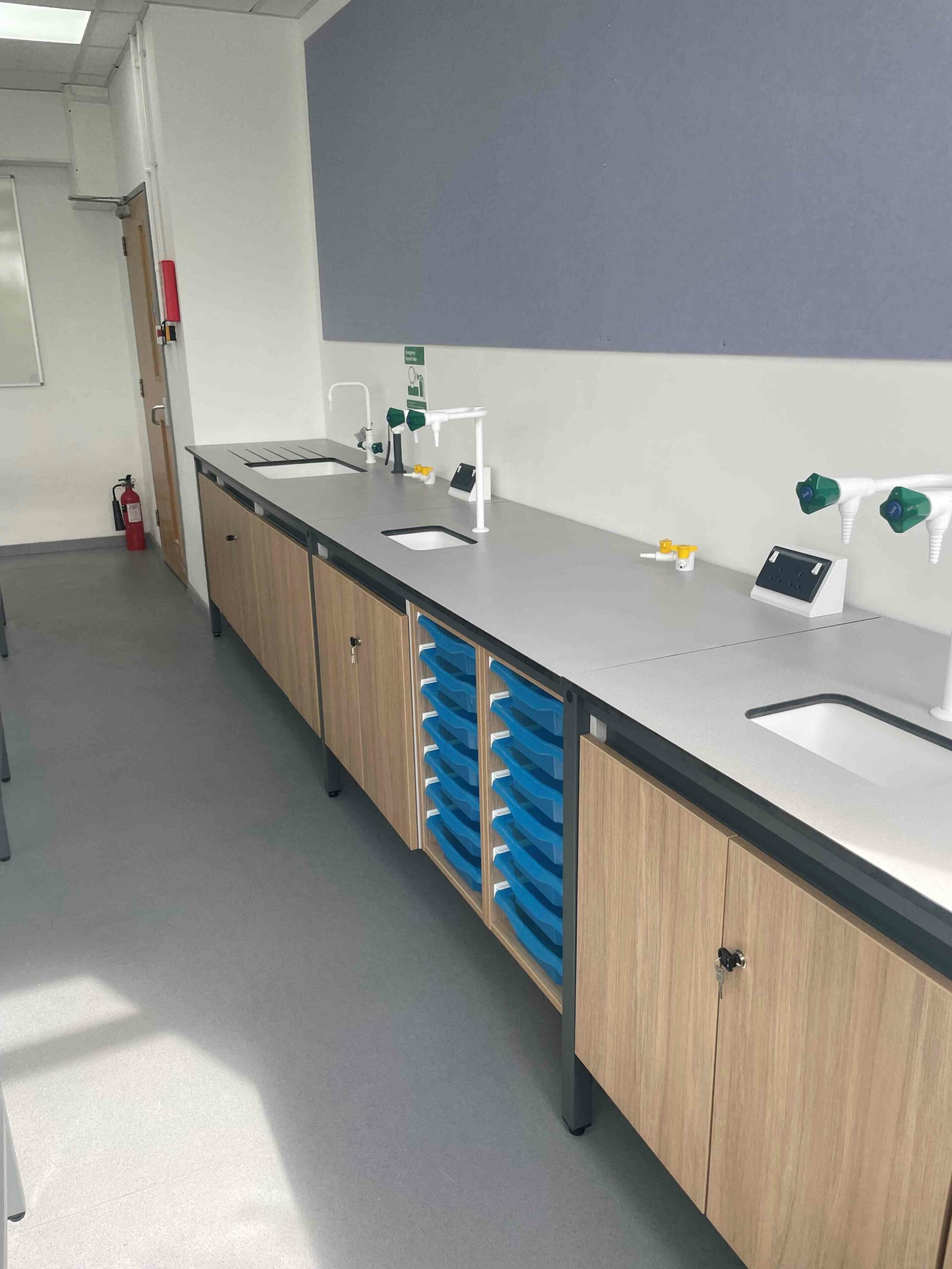 From Classroom to Fully Serviced Science Lab