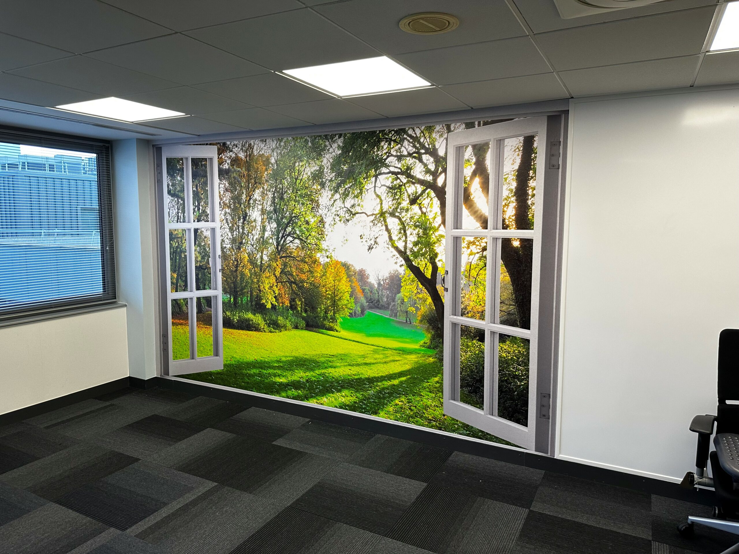 Enhancing Office Spaces with Custom Wall Graphics